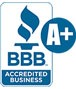 Better Business Bureau logo A plus rating
